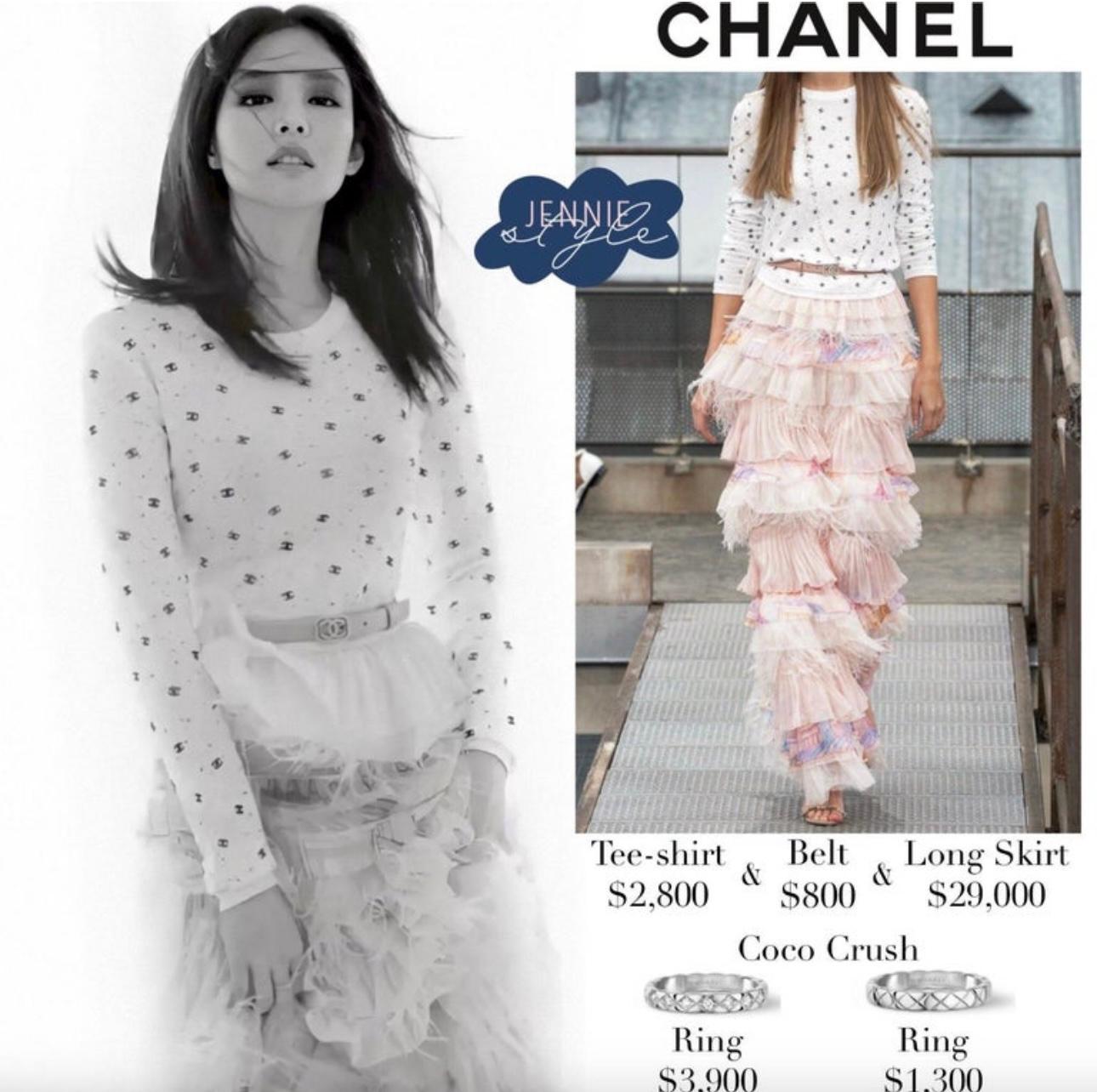 Chanel Jennie Kim Style CC Logo Glitter Jumper In Excellent Condition In Dubai, AE