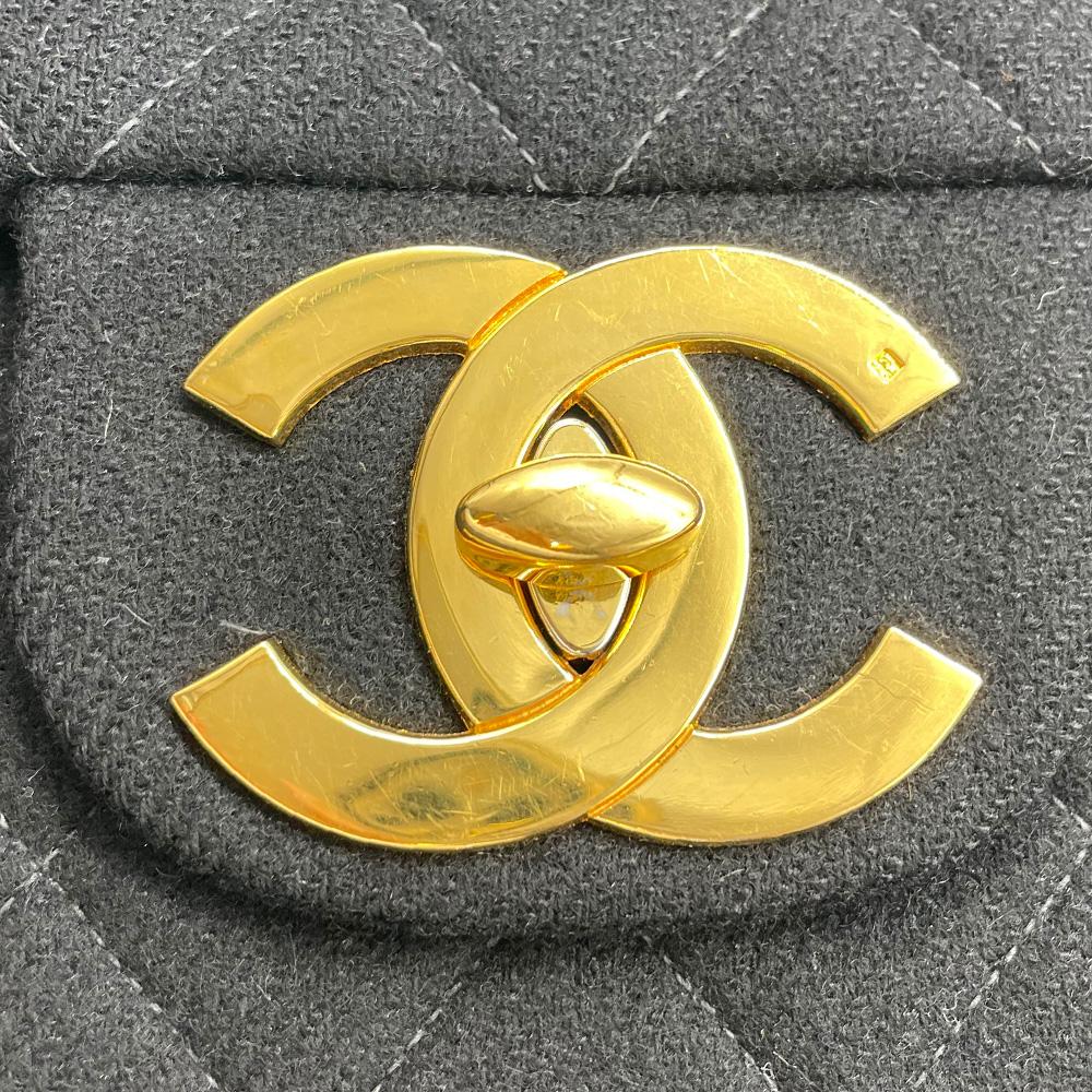 Chanel Jersey Maxi Flap Bag  For Sale 1