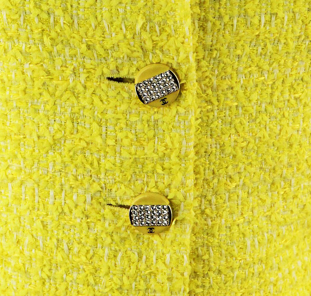Chanel Jessica Parker Style Ribbon Tweed Jacket 1