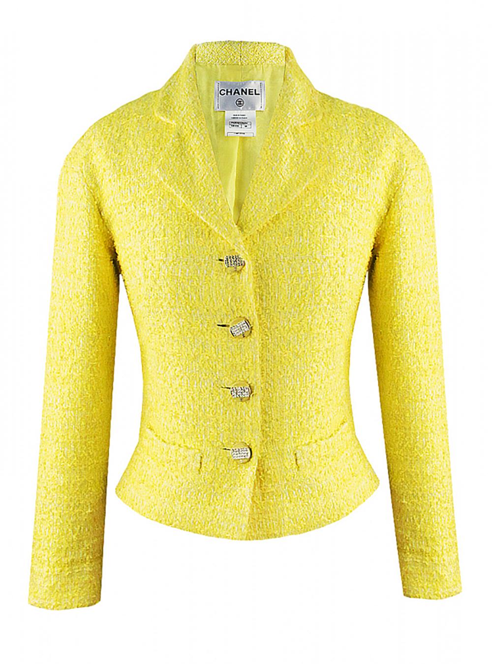 Chanel Jessica Parker Style Ribbon Tweed Jacket 2