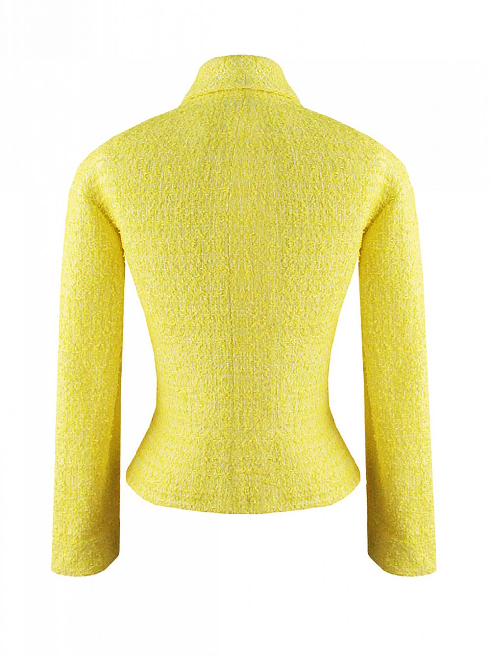 Chanel Jessica Parker Style Ribbon Tweed Jacket 4