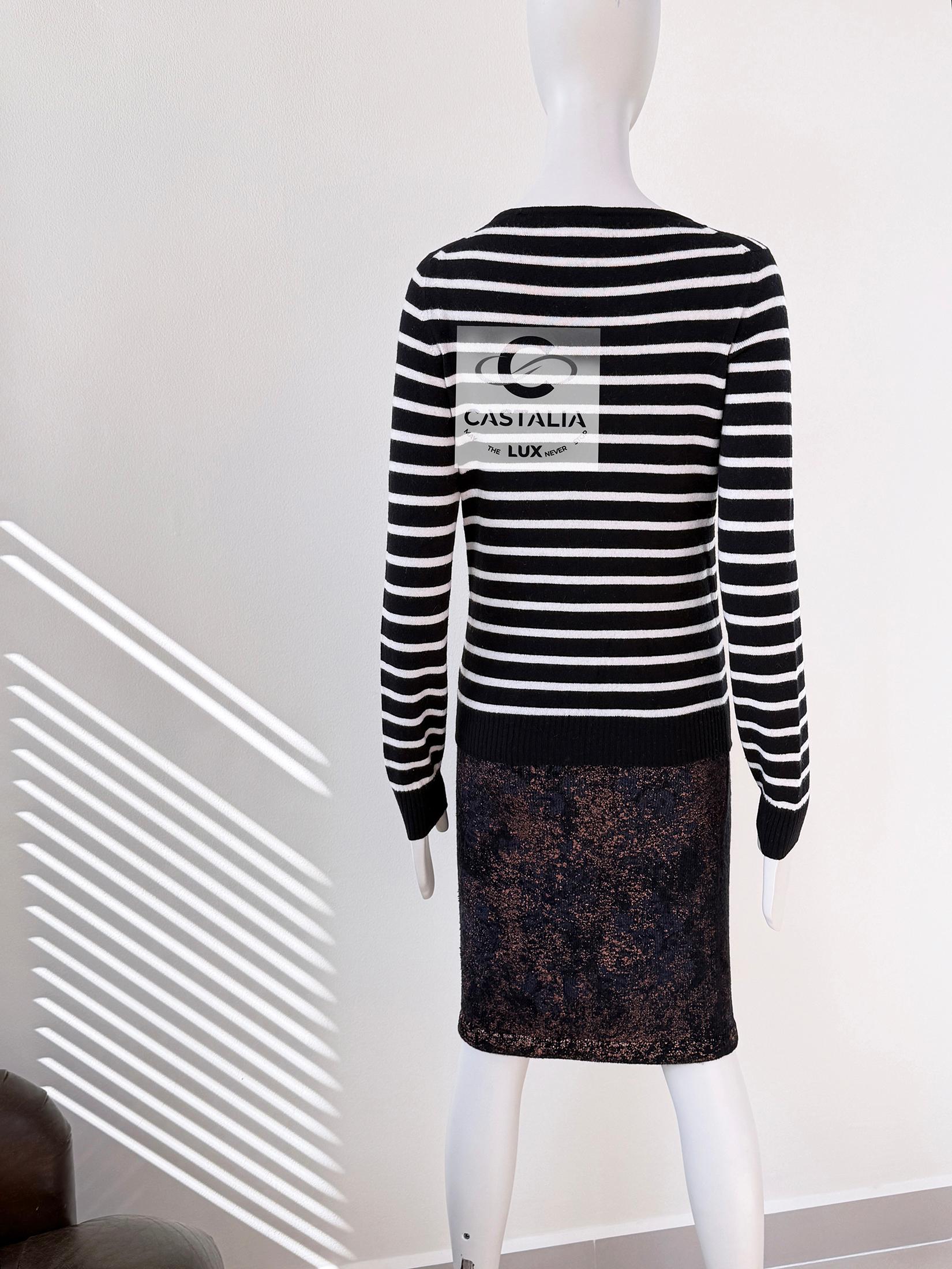 Chanel Jewel and Chains Embellished Jumper For Sale 14
