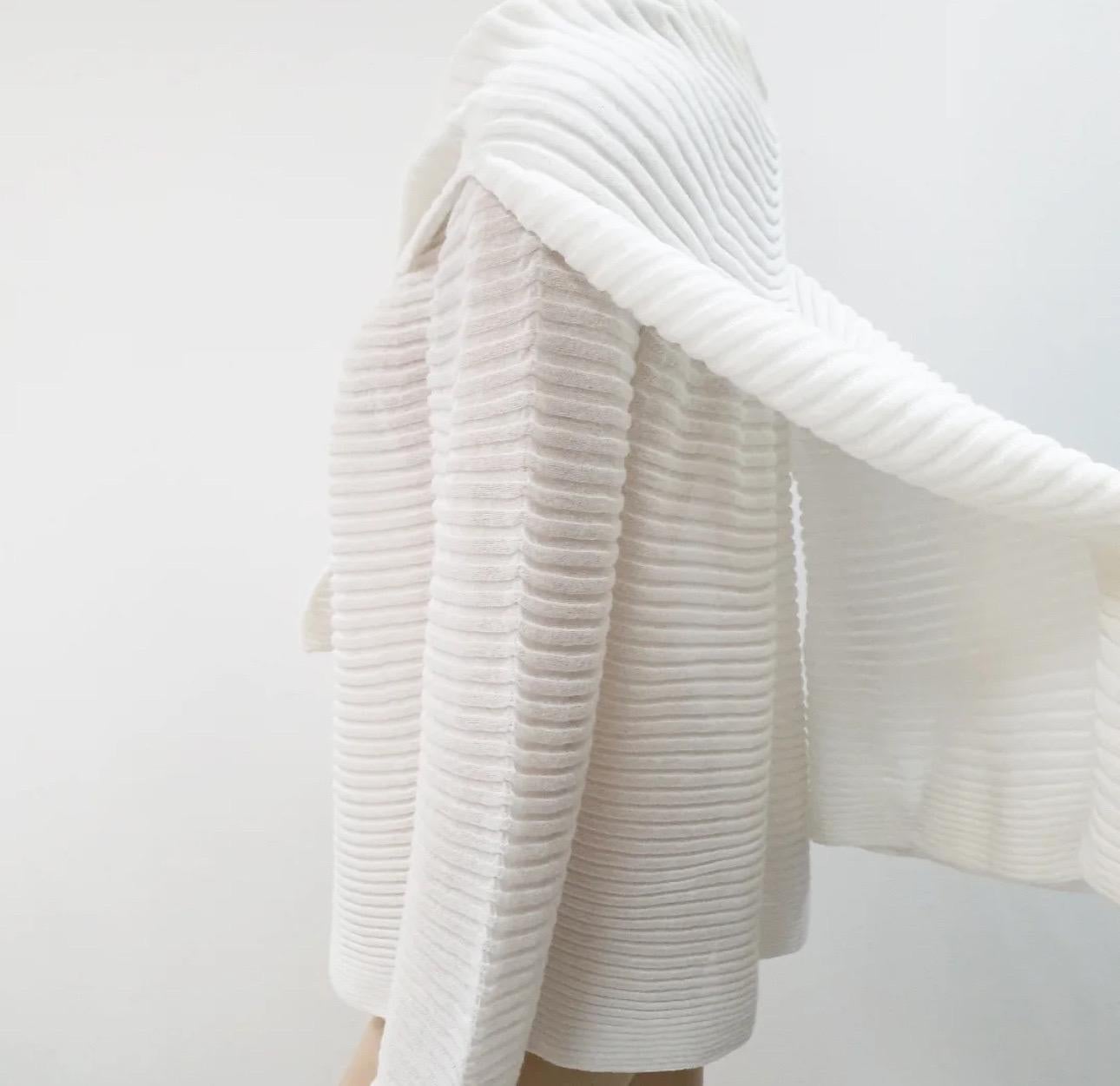 Women's CHANEL Jewel Button Brooch Pin  Sweater Top Sz.48 For Sale