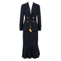 Chanel Jewel Jacket and a Long Skirt Outfit Spring, 1993