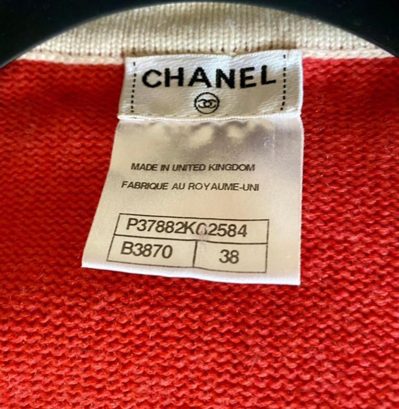 Chanel Jewel Pearl Embellished Cashmere Jacket 7
