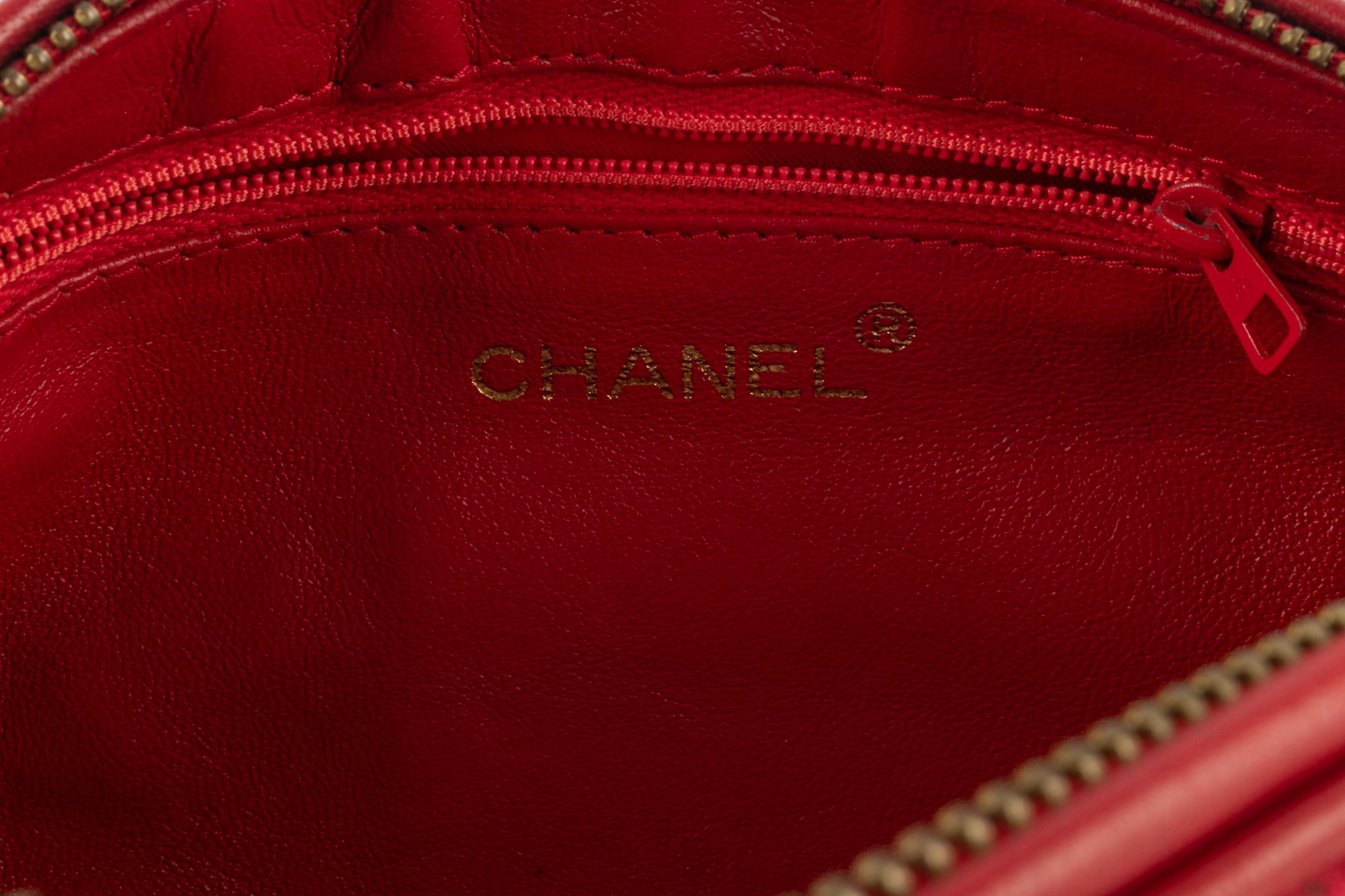 Chanel-Schmuckbeutel 1987er im Angebot 6