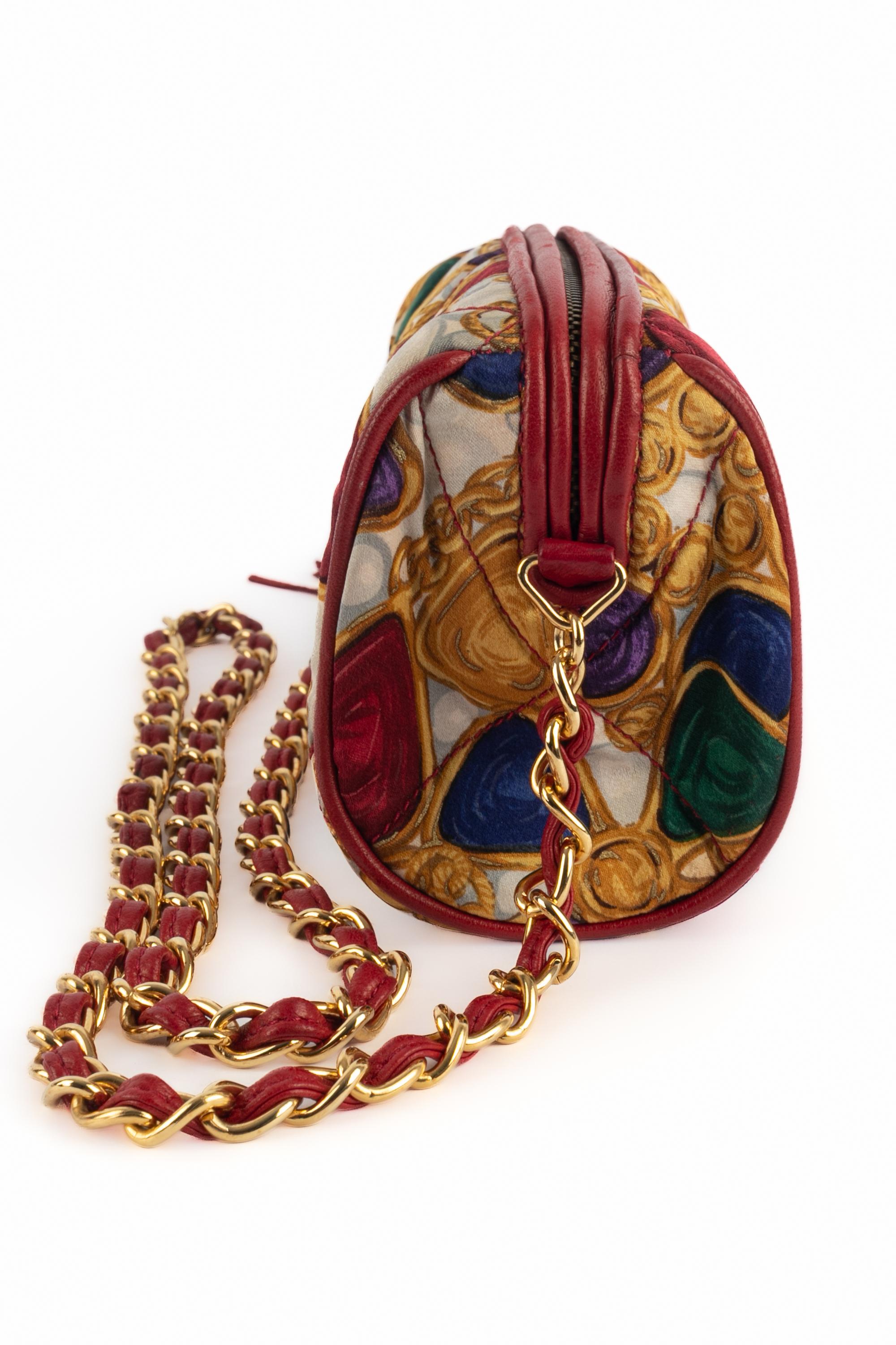 Chanel-Schmuckbeutel 1987er im Angebot 1