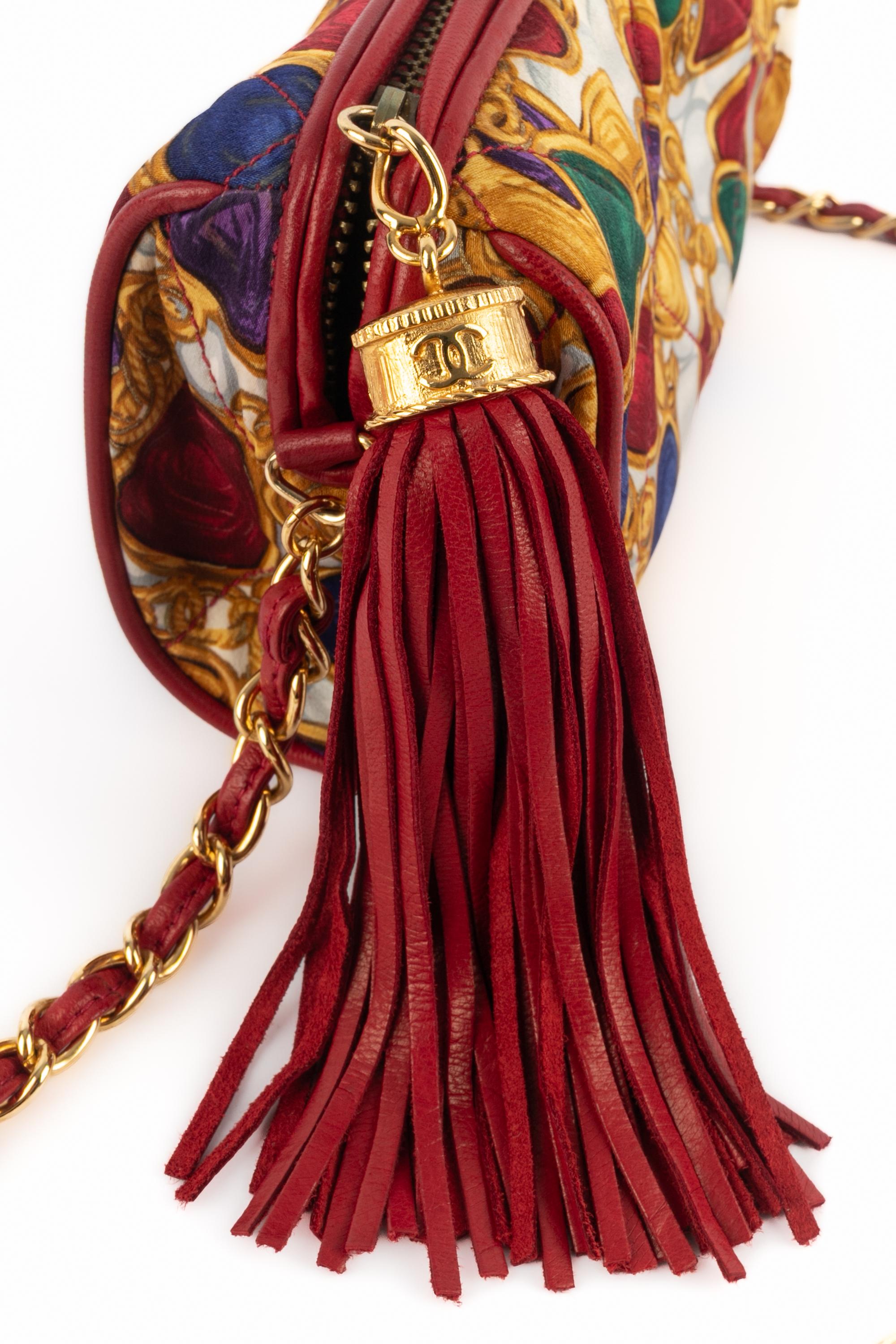 Chanel-Schmuckbeutel 1987er im Angebot 4