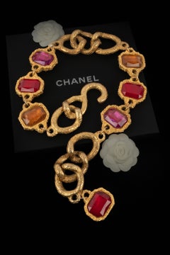 Chanel jewelry belt Fall 1990