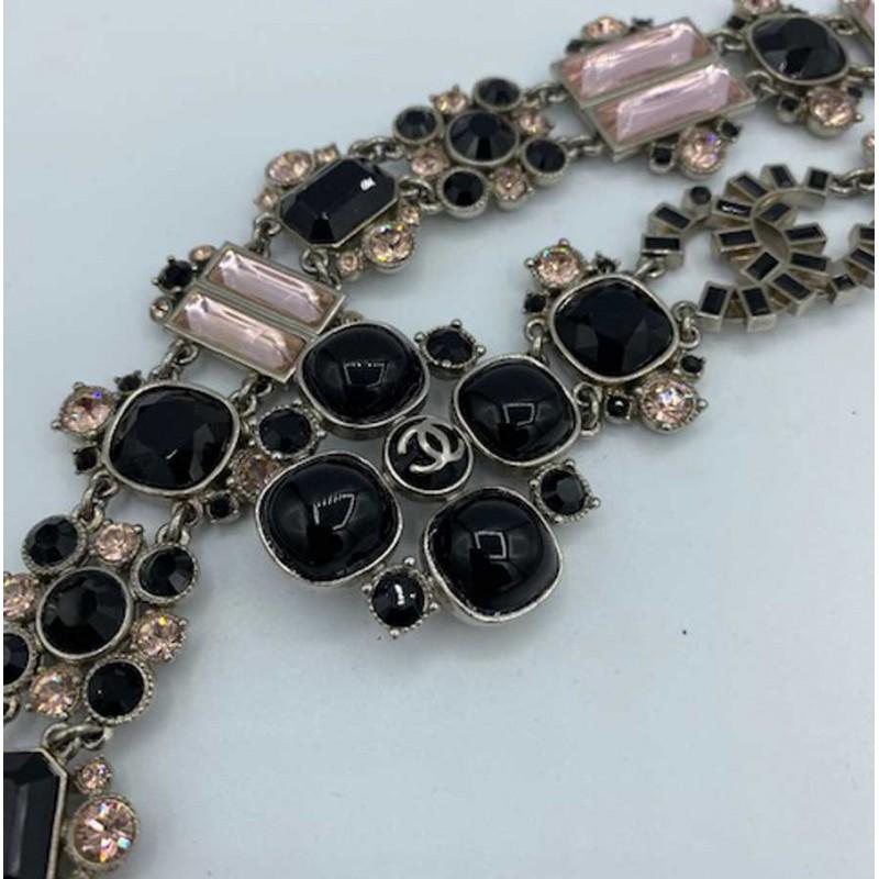 Chanel Schmuckgürtel (Grau) im Angebot