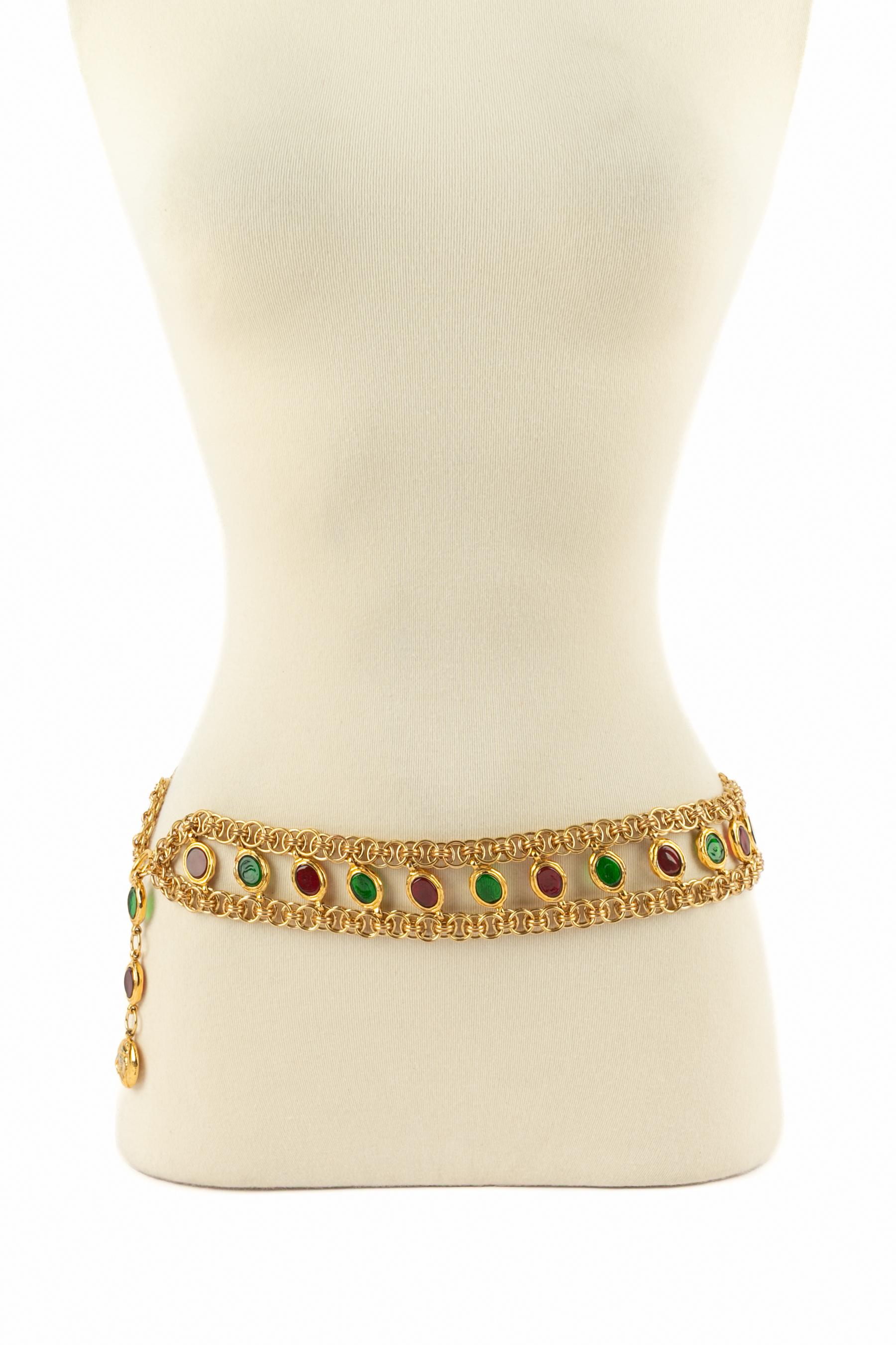 Cinturón joya Chanel en venta 4