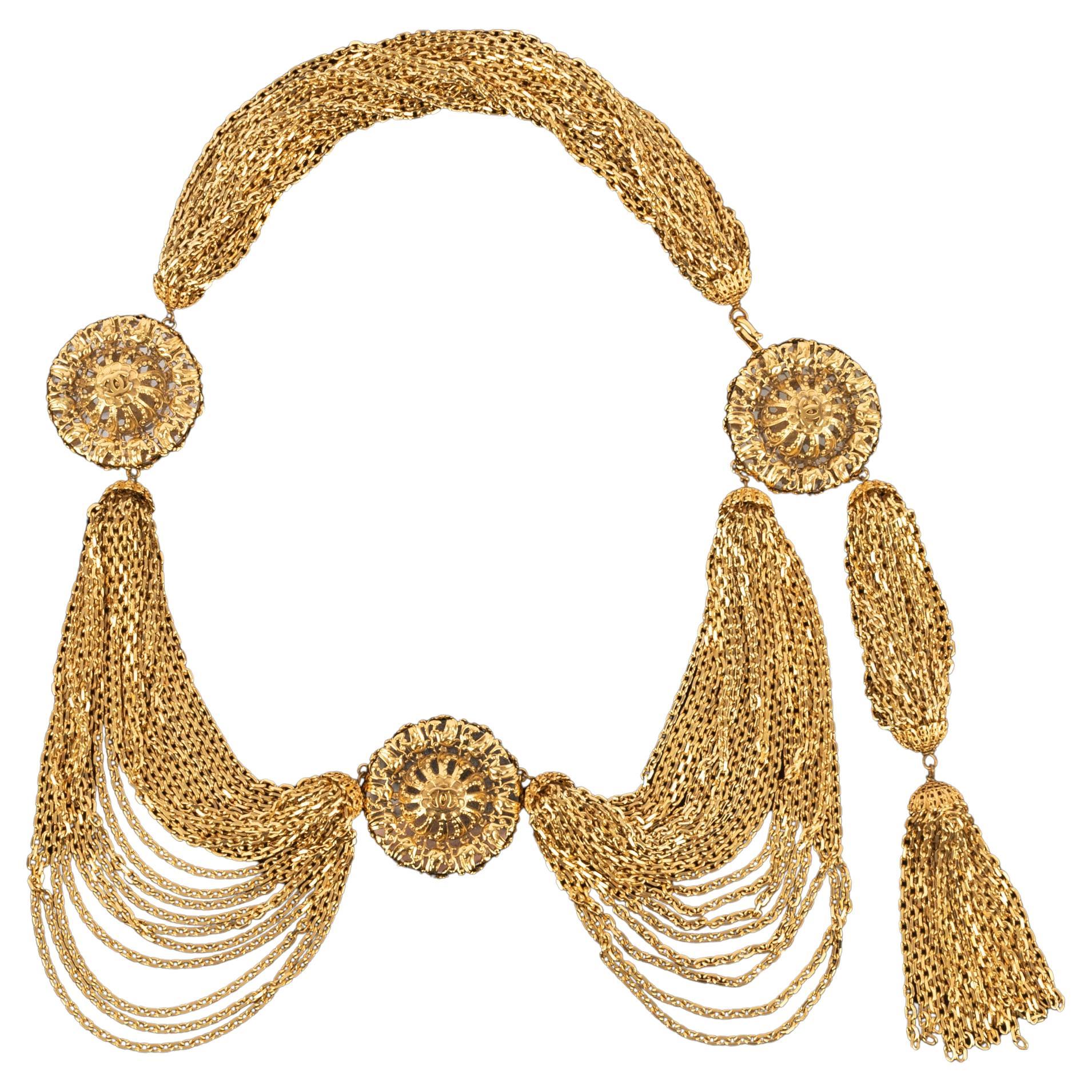 Chanel gioielli cintura Haute Couture