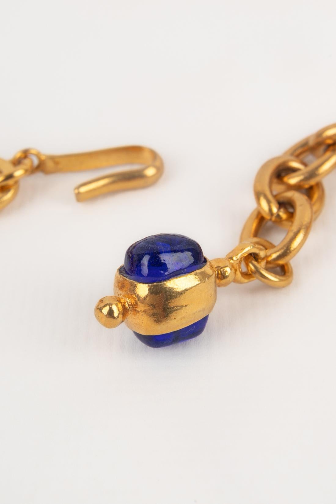 Chanel Jewelry Goldener Metallgürtel, 1990er-Jahre im Angebot 1