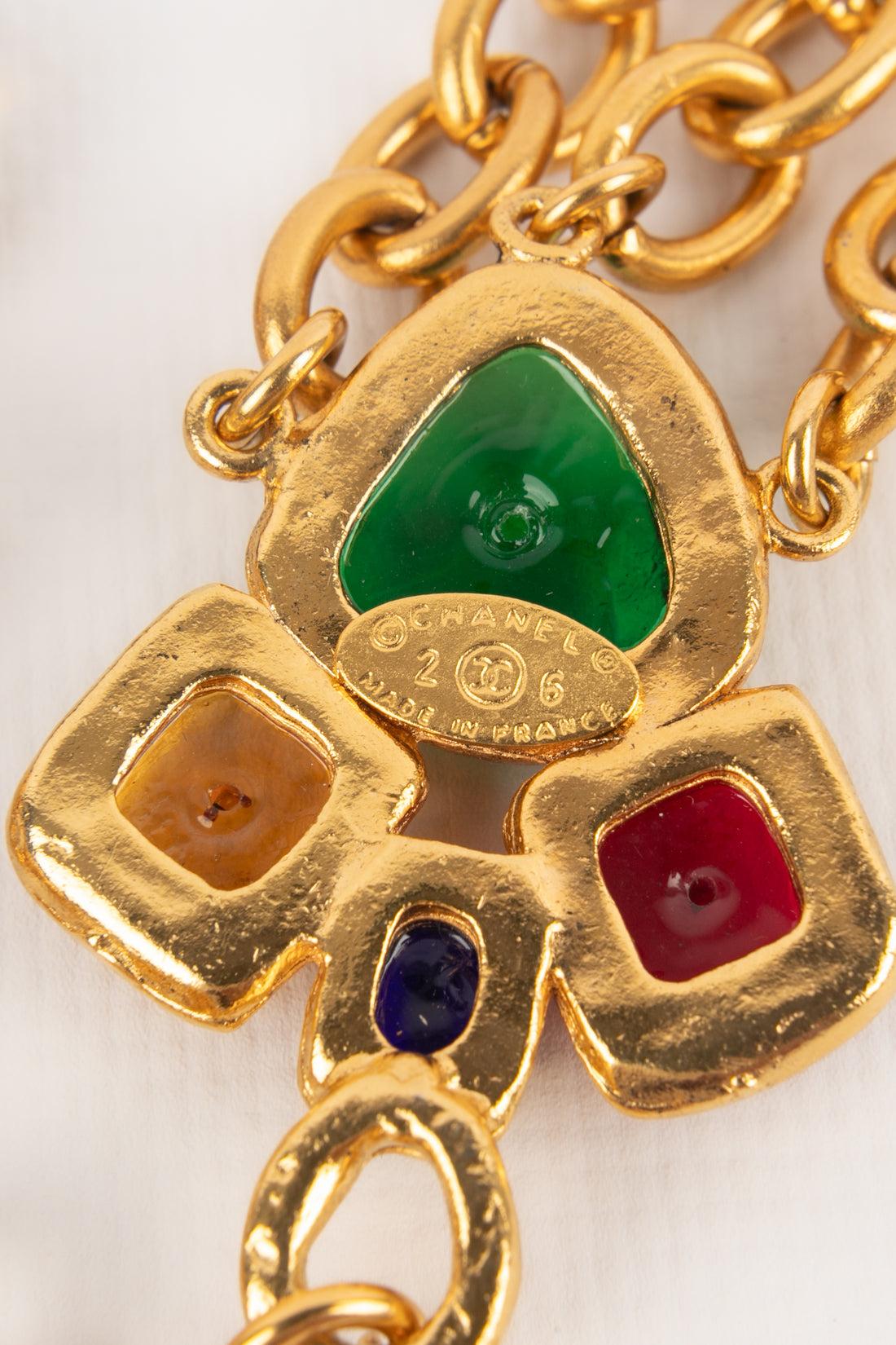 Chanel Jewelry Goldener Metallgürtel, 1990er-Jahre im Angebot 3
