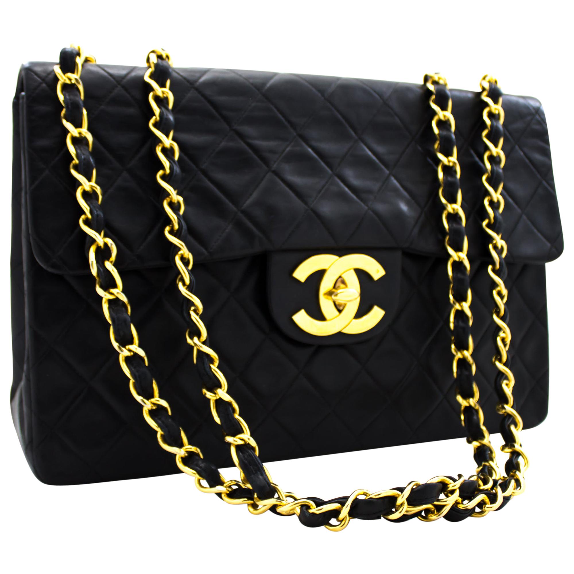 chanel maxi lambskin