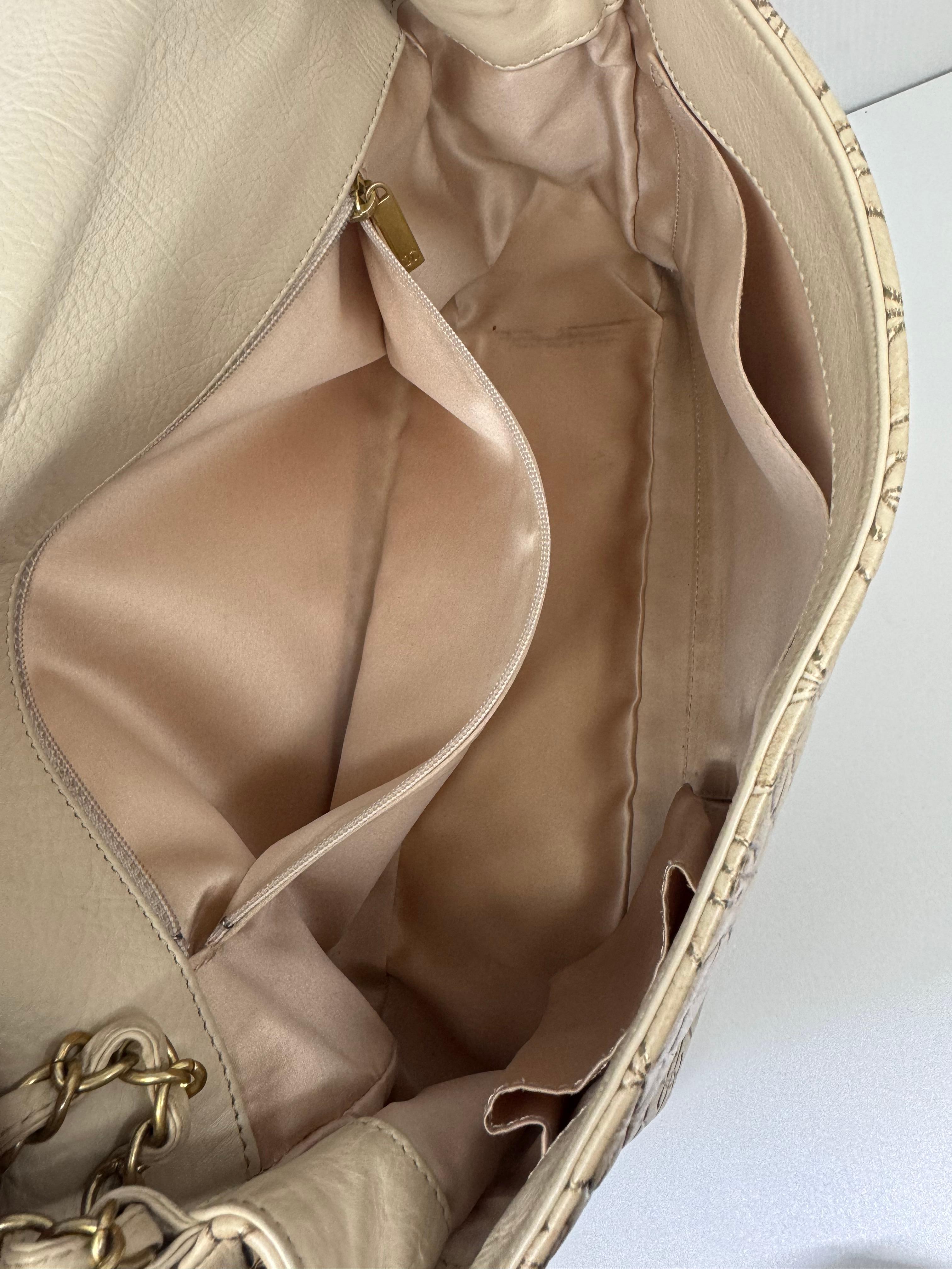 Chanel Jumbo Beige Gold Paris-Moscou Moujik Flap Bag 6
