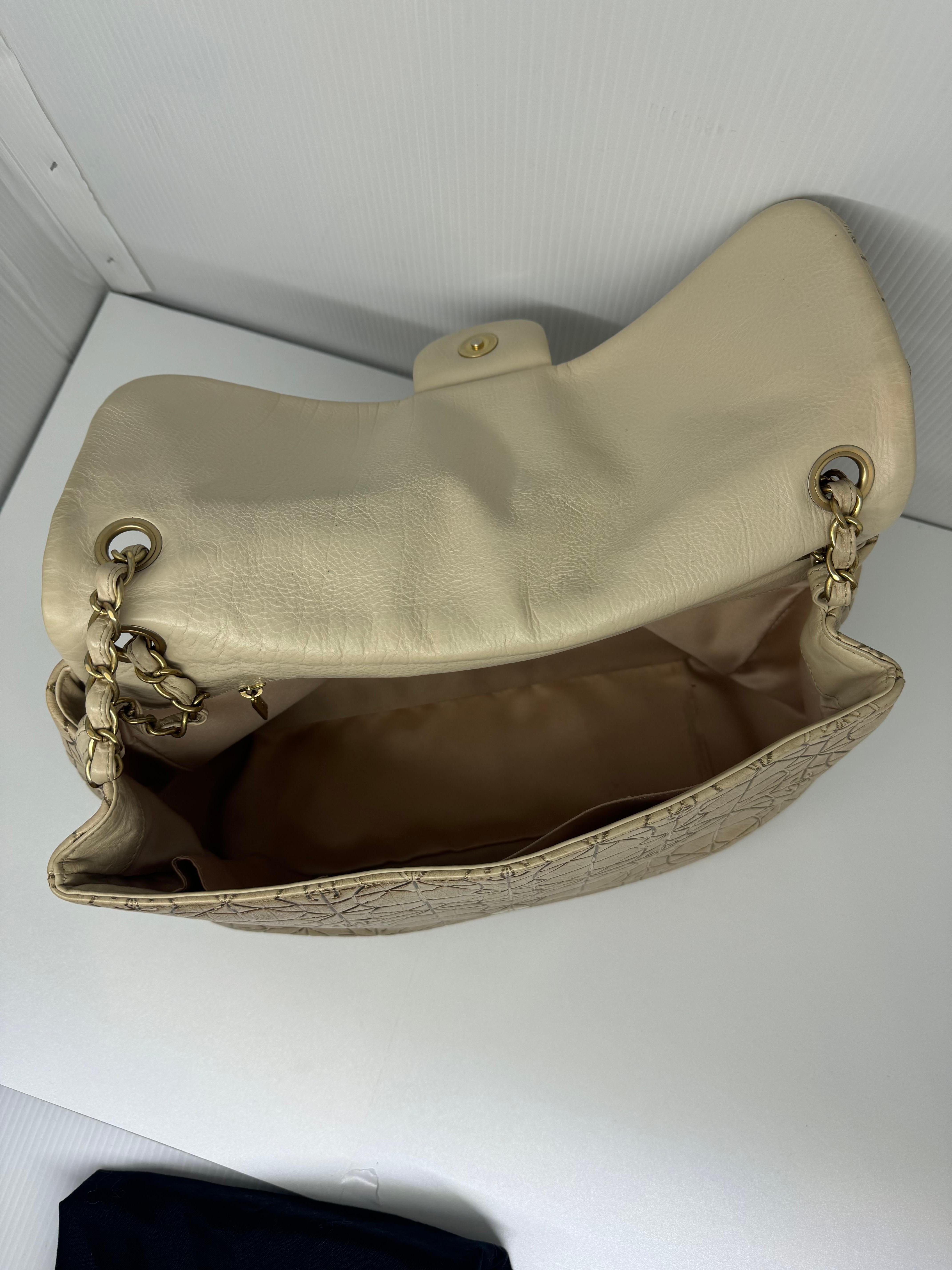 Chanel Jumbo Beige Gold Paris-Moscou Moujik Flap Bag 5