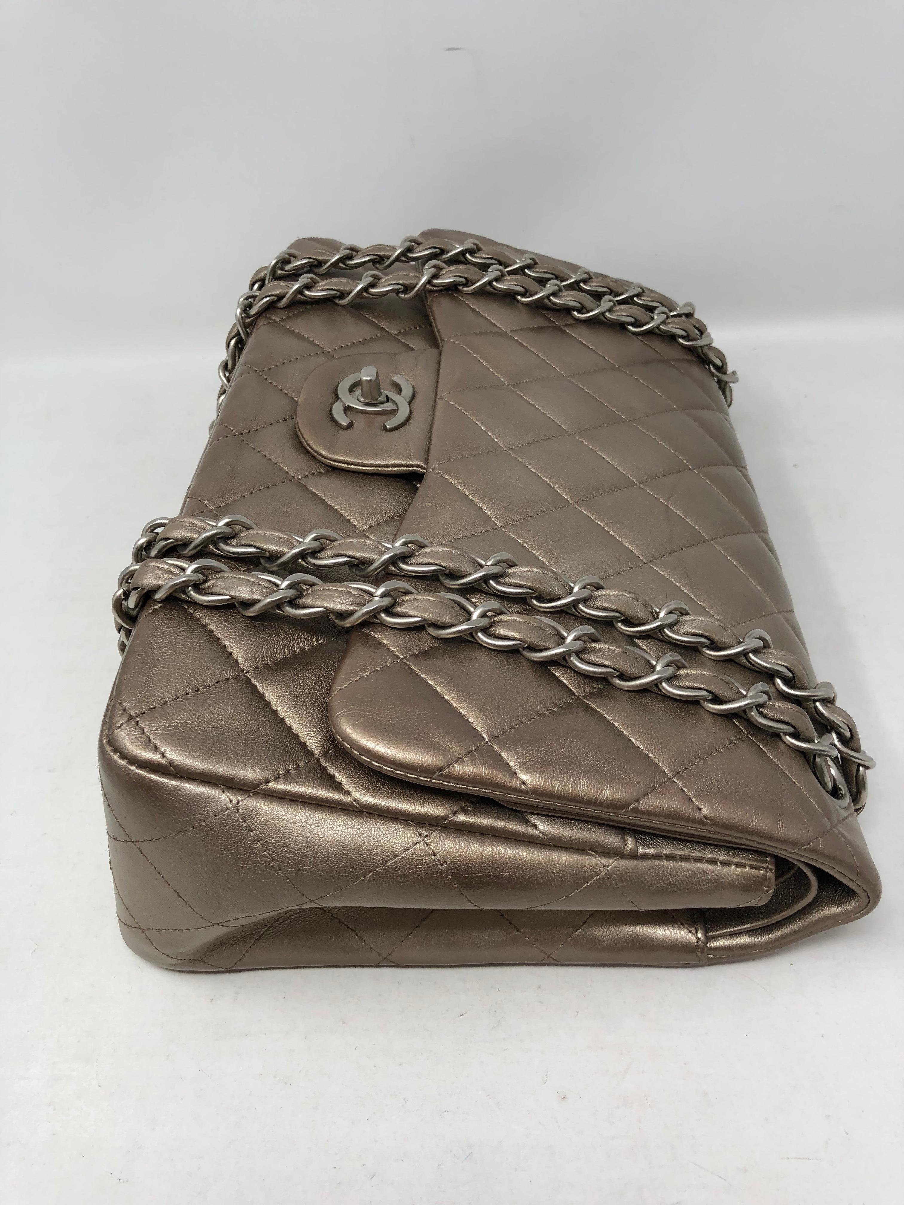 Chanel Jumbo Bronze Metallic 1