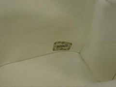 Chanel Jumbo Caviar Zipper Tote 220467 White Leather Shoulder Bag