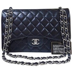  Chanel Jumbo Double Flap Handbag 