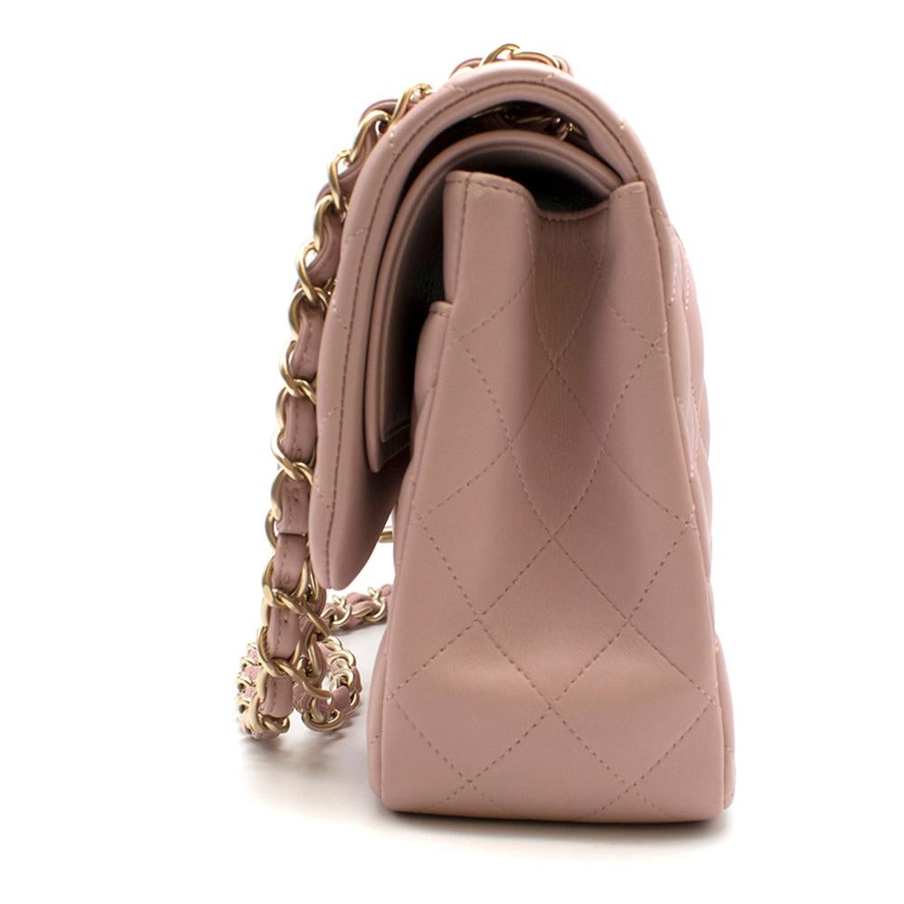 Chanel Jumbo Flap Bag in Blush Pink Lambskin 30cm at 1stDibs | pink ...