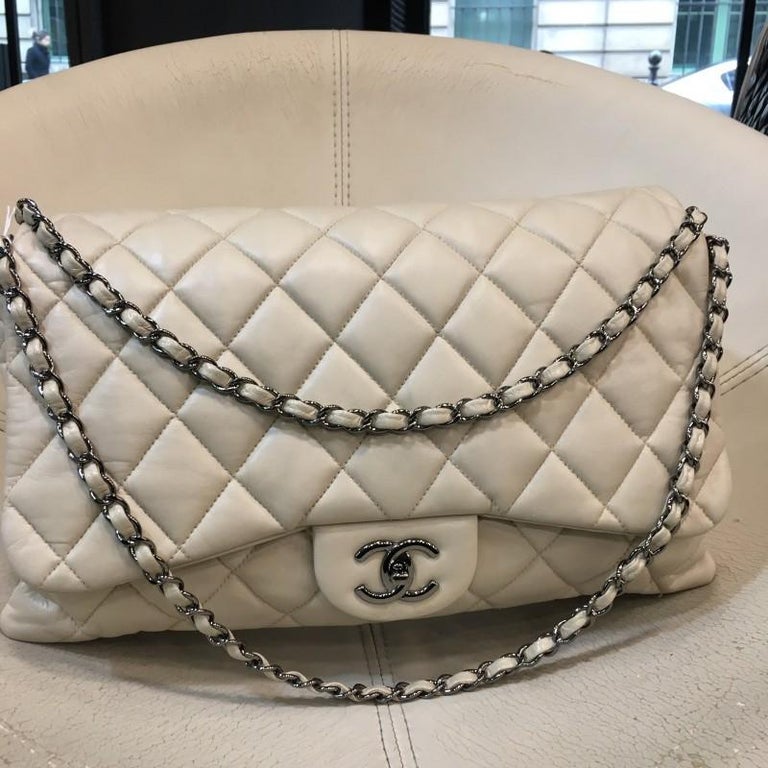 CHANEL Jumbo Flexible Lambskin Bag at 1stDibs