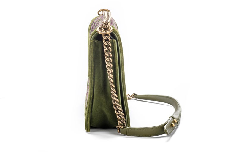 CHANEL Boy Velvet Exterior Bags & Handbags for Women