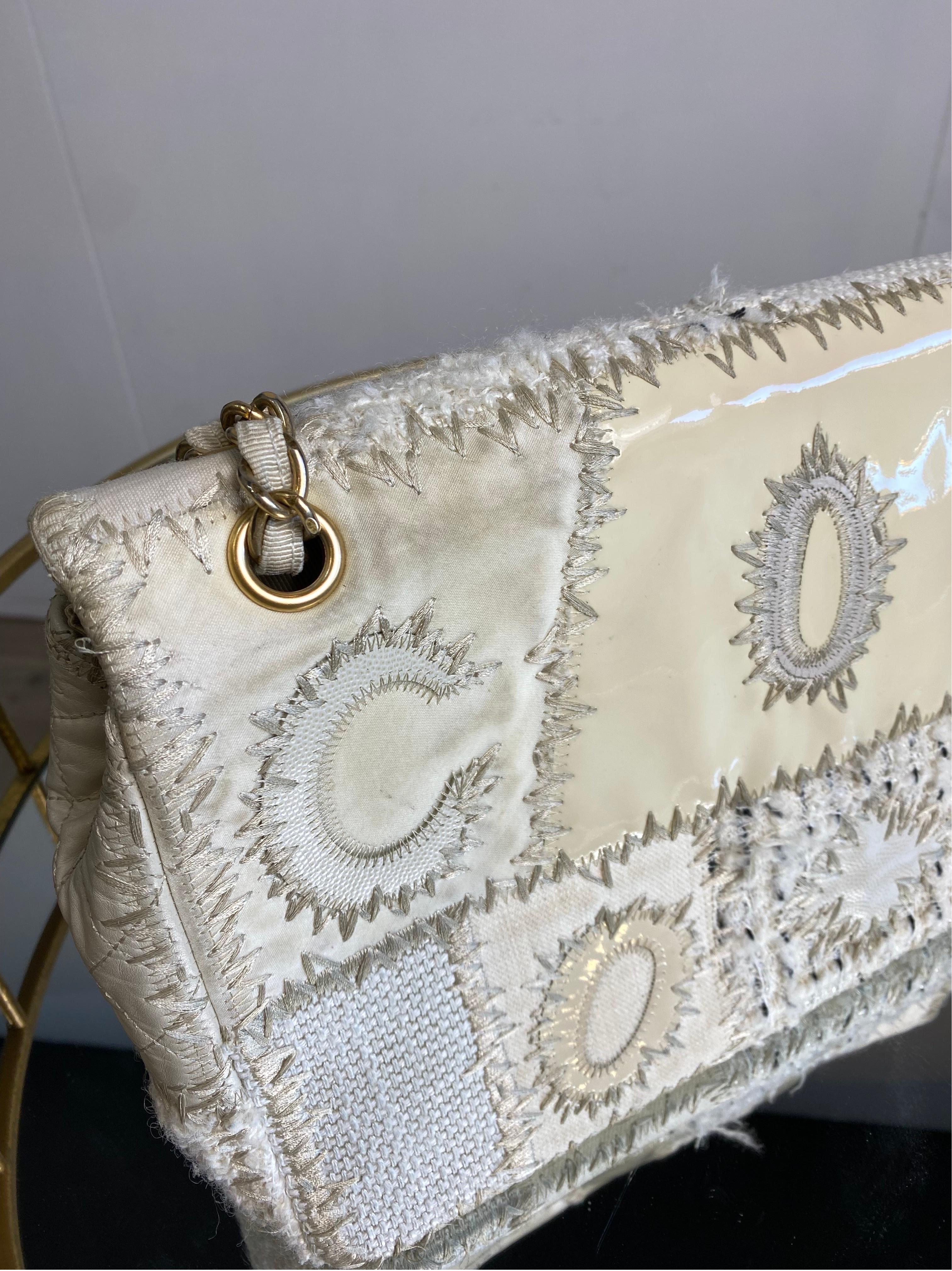 Chanel Jumbo Limited Edition Patchwork Bag en vente 4
