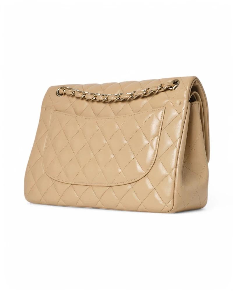 Chanel Jumbo Timeless Double Flap Beige in vendita 2