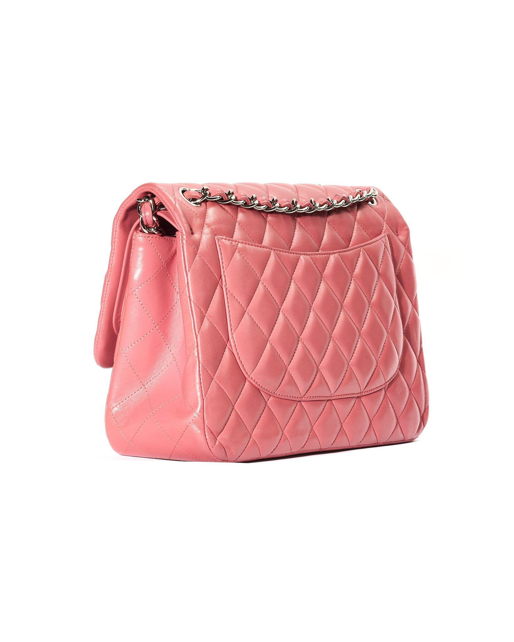Donna Chanel Jumbo Timeless Rosa in vendita
