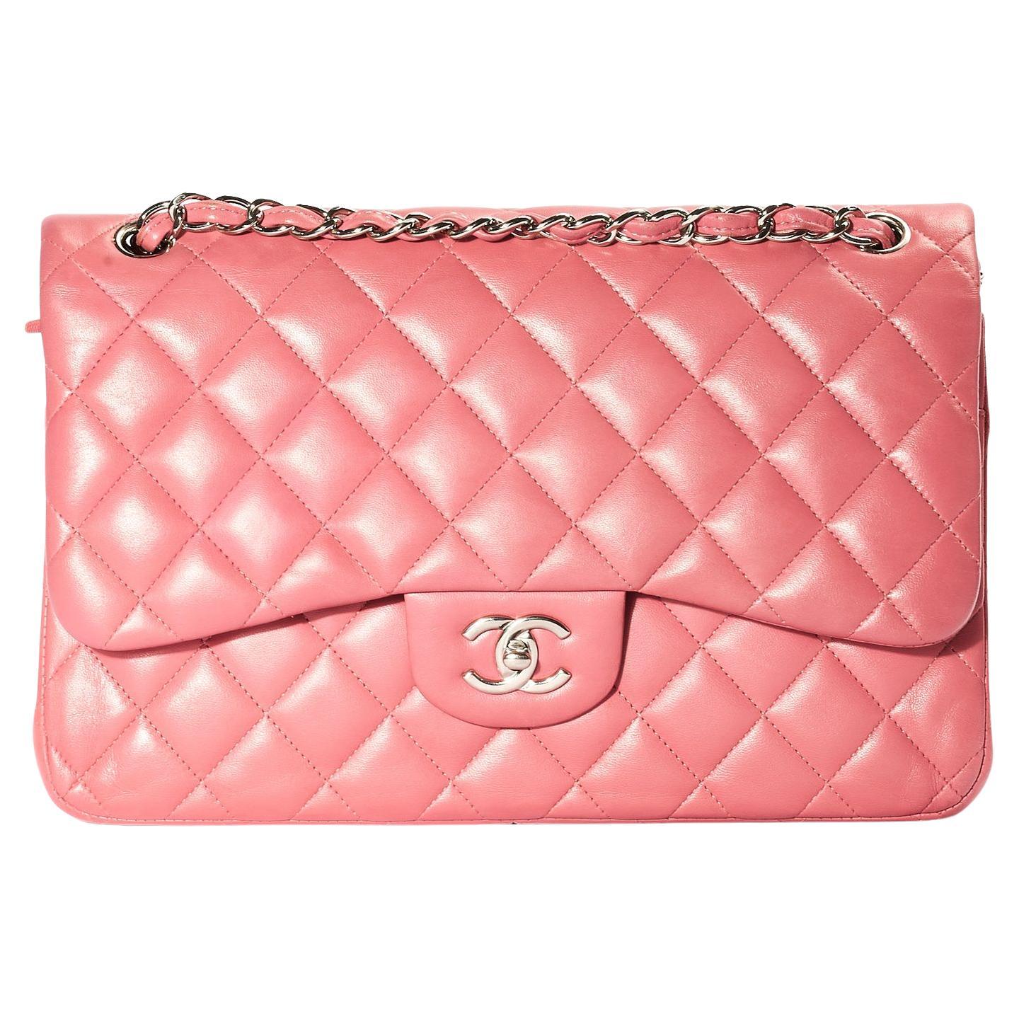 Chanel Jumbo Timeless Rosa in vendita