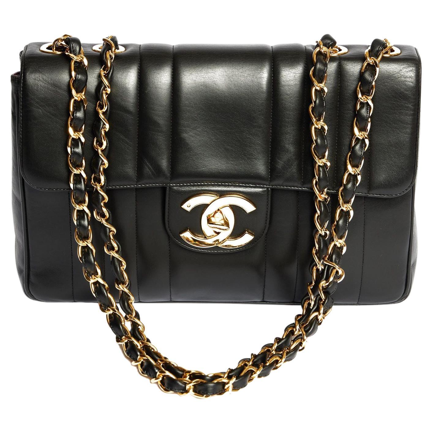 Chanel Vertical Quilted Bag - 13 For Sale on 1stDibs