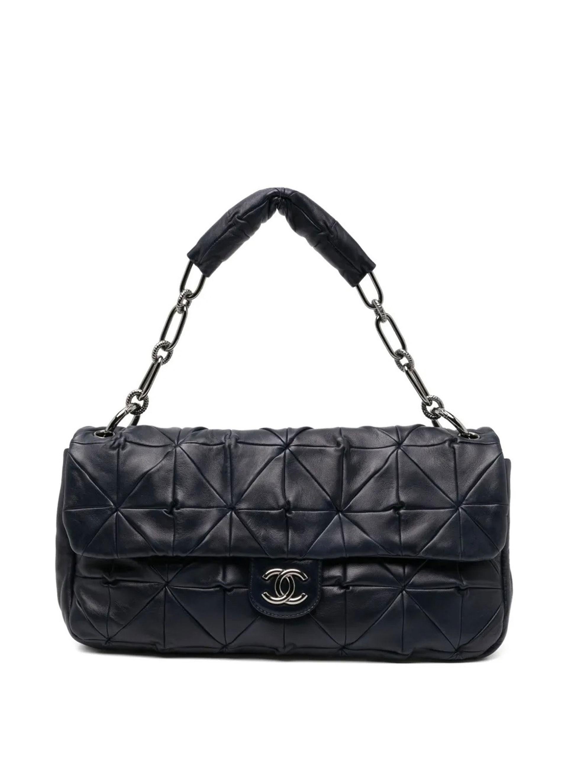 Chanel Jumbo XL Dark Blue Navy Shoulder Bag
