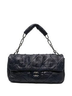 Chanel Jumbo XL Dark Blue Navy Shoulder Bag