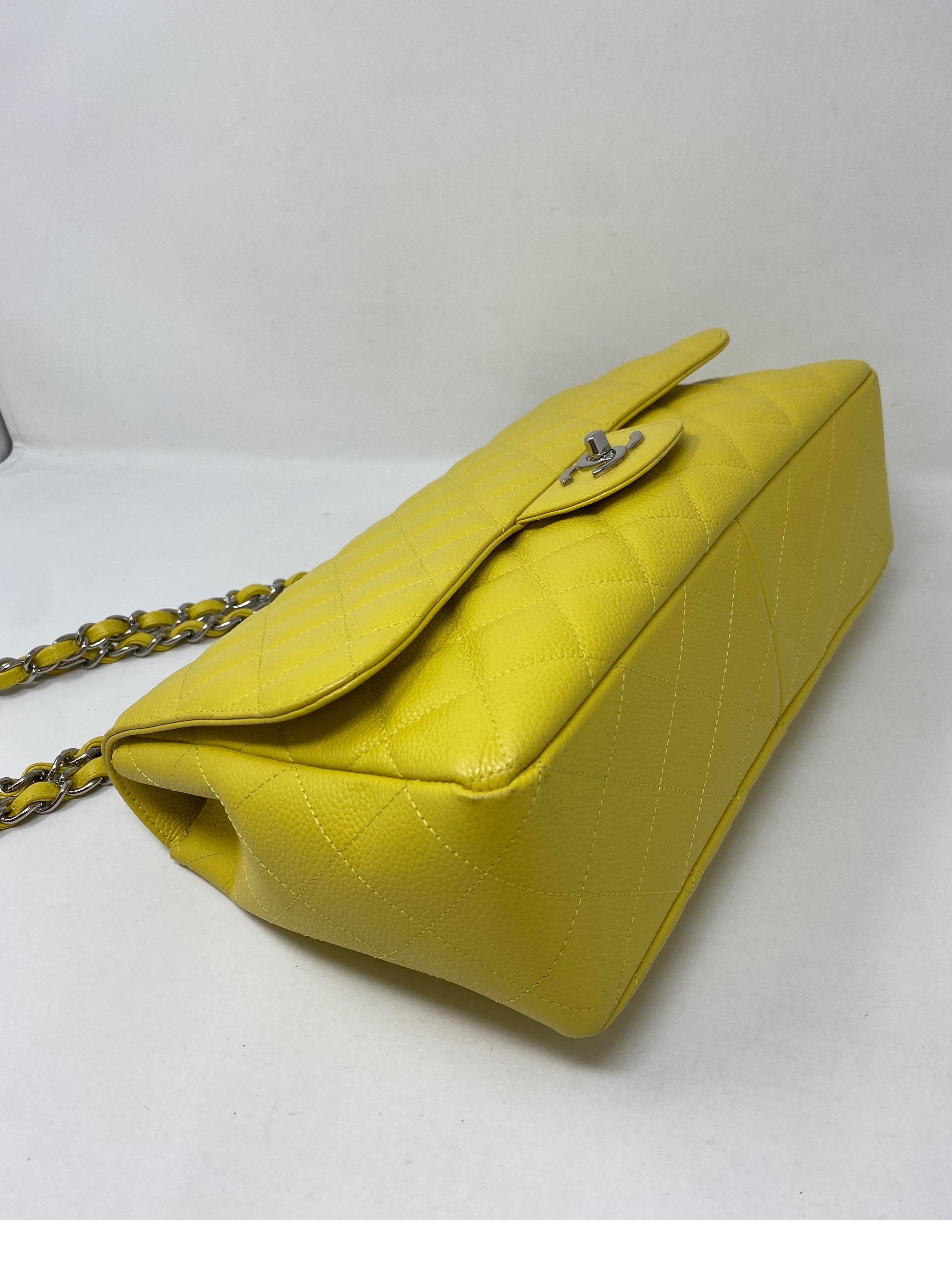 Chanel Jumbo Yellow Bag  3