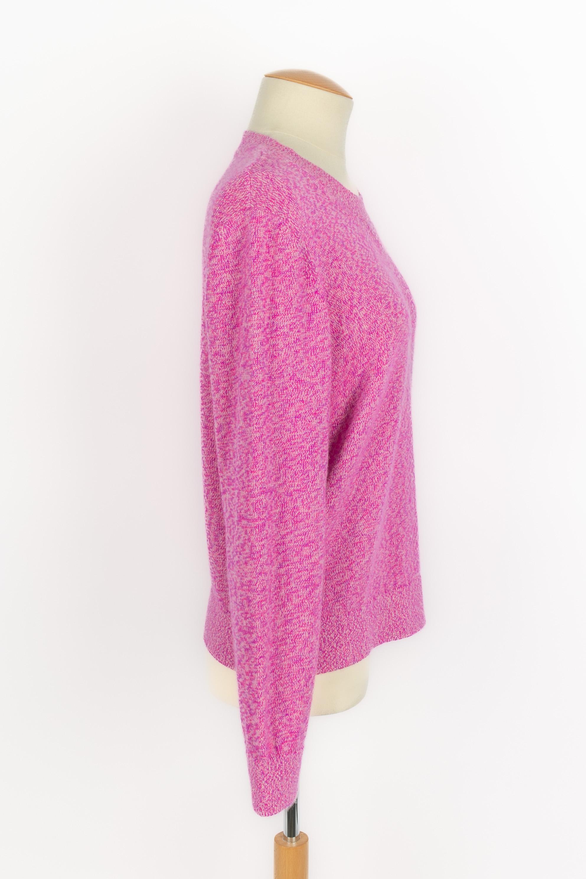 Chanel Pullover circa 2015 (Violett) im Angebot