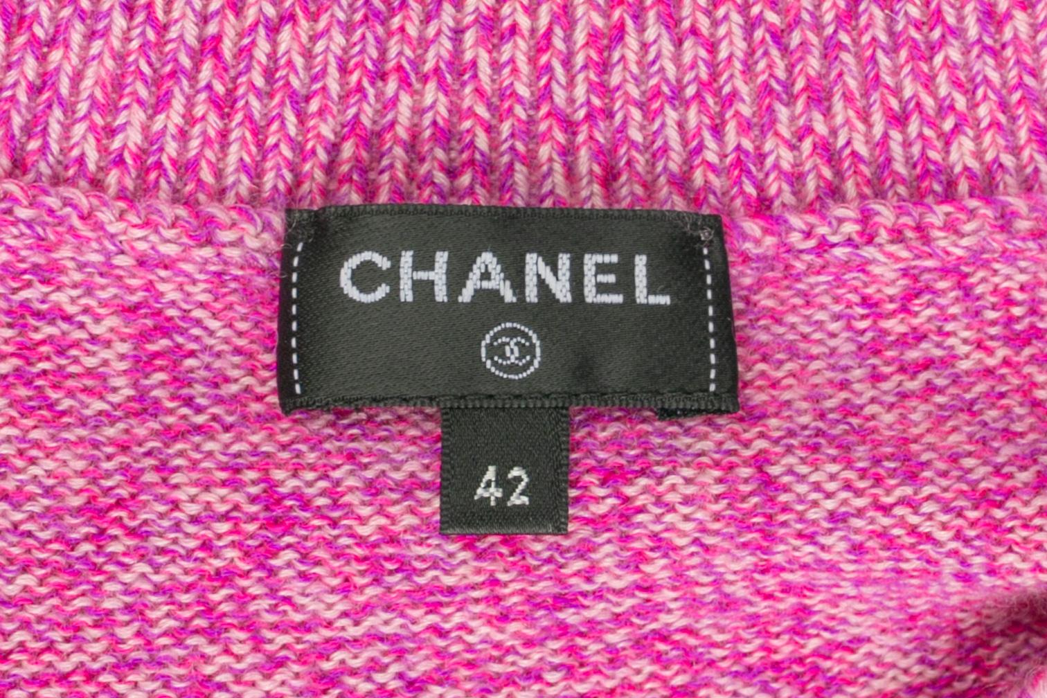 Chanel Pullover circa 2015 im Angebot 3