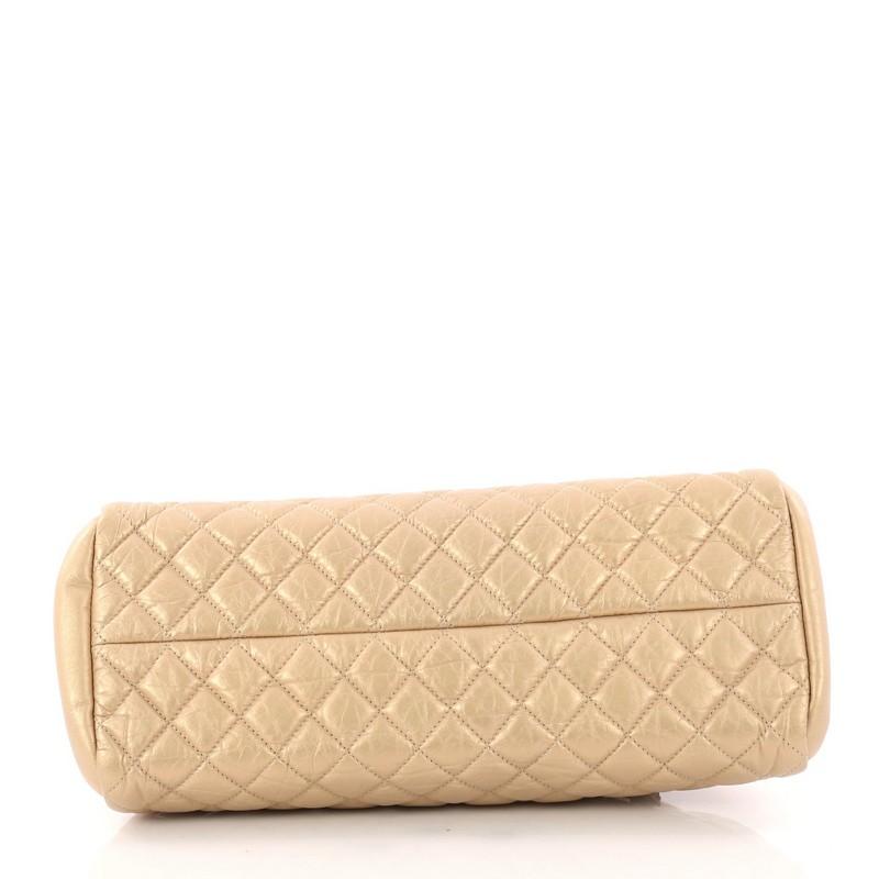 Women's Chanel Just Mademoiselle Handbag Quilted Aged Calfskin Medium