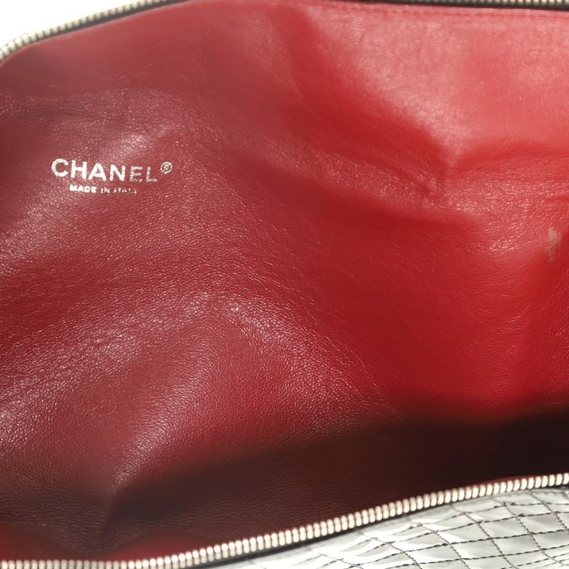Women's or Men's Chanel Kaleidoscope Clutch Quilted Patent Large