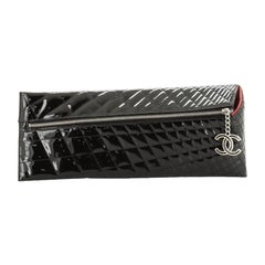 Chanel Kaleidoscope Clutch Quilted Patent Large