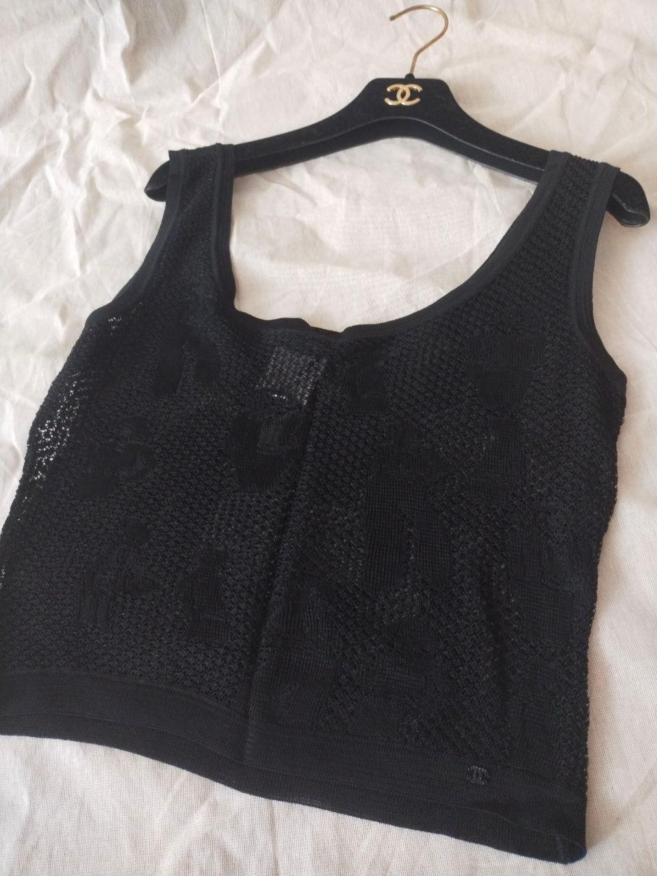 CHANEL & Karl Lagerfeld 03P 2003 Spring most wanted iconic very rare top y2k  For Sale 8