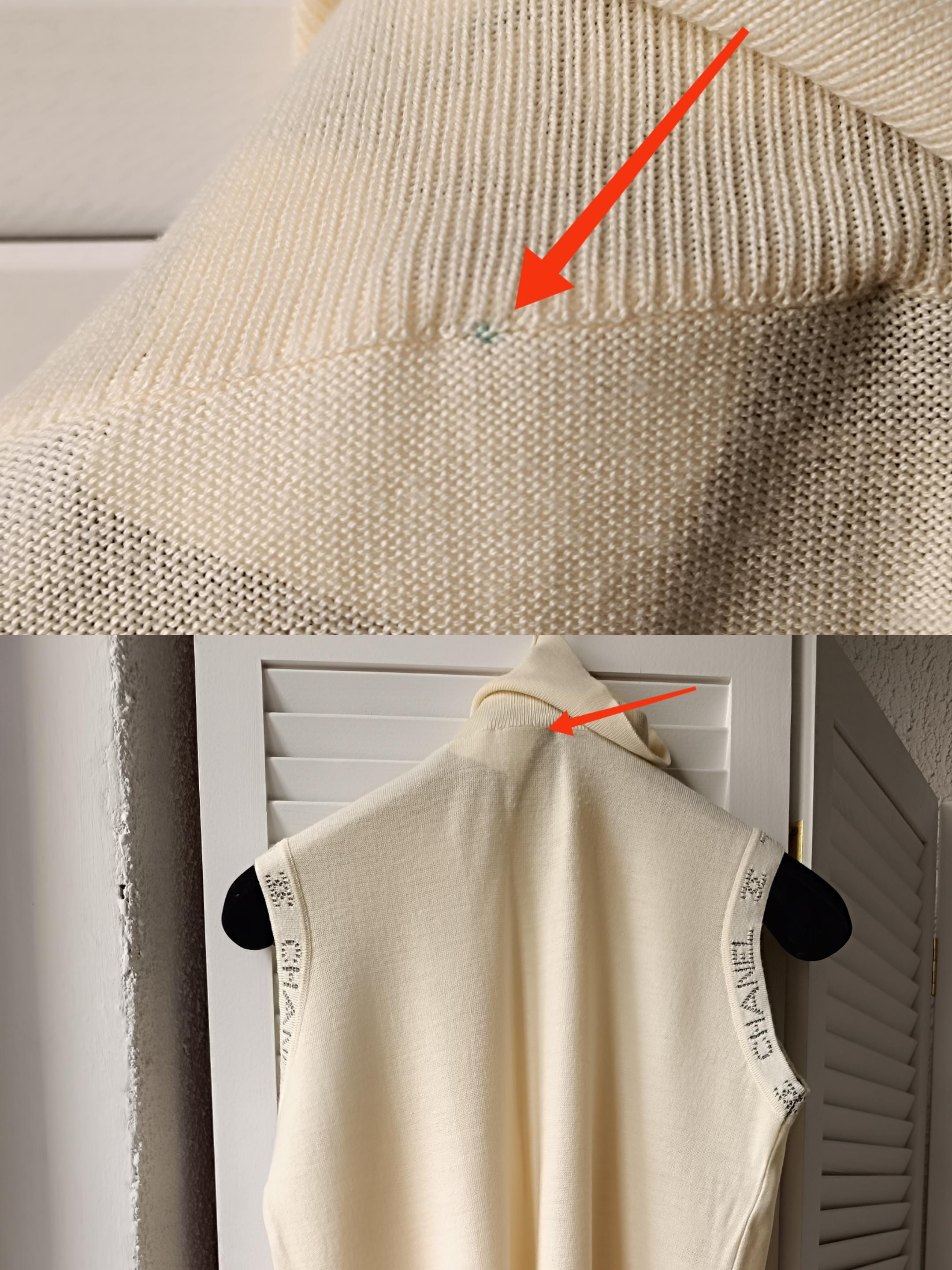 CHANEL & Karl Lagerfeld 07A 2007 Wool Logo Vest Top Turtleneck Very Rare For Sale 12