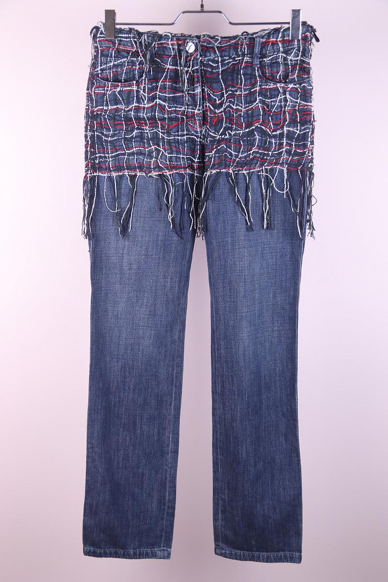 Chanel & Karl Lagerfeld 08P 2008 jeans Runway In Good Condition For Sale In Алматинский Почтамт, KZ