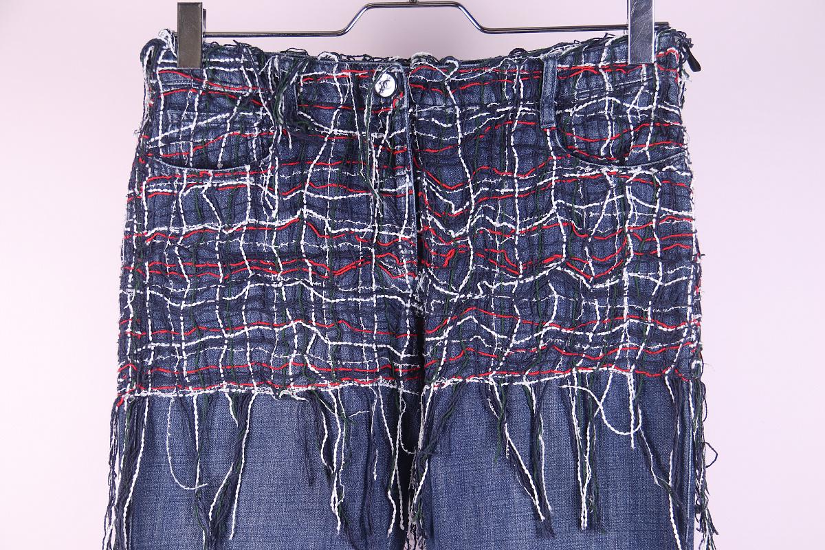 Chanel & Karl Lagerfeld 08P 2008 jeans Runway For Sale 3