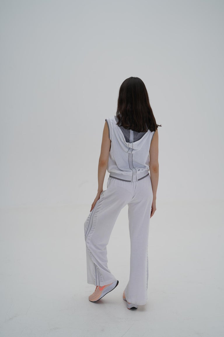 Chanel and Karl Lagerfeld 08P 2008 Sport logo CC velour tracksuit