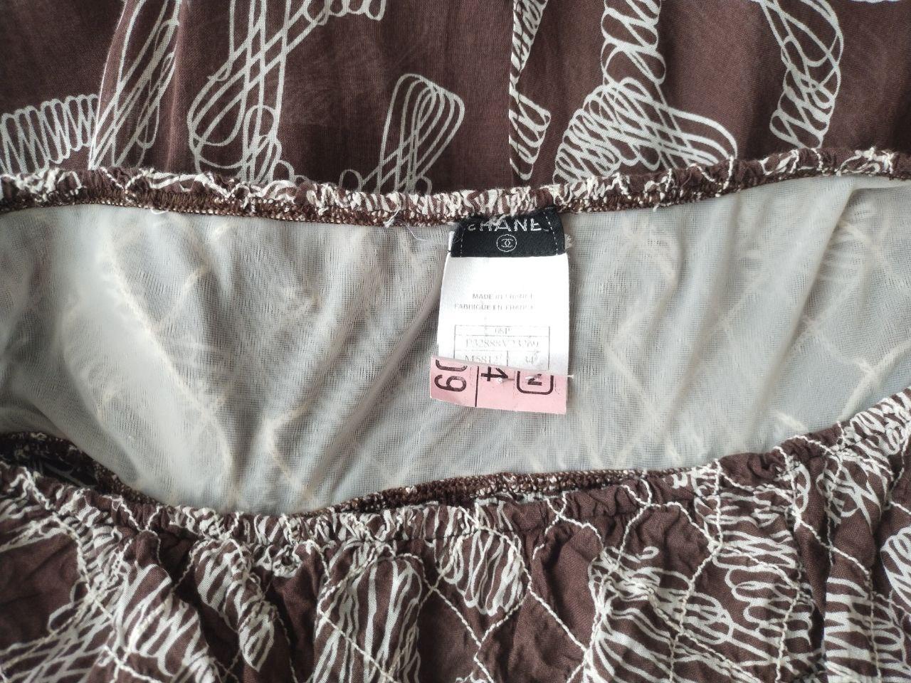 CHANEL & Karl Lagerfeld 08P trèfle à logo vintage  Robe tunique CC Cambon FR34 2000 en vente 13