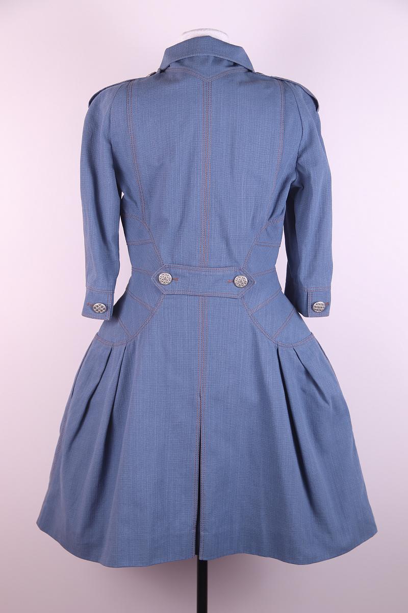 Chanel & Karl Lagerfeld 13c 2013 cruise Versailles dress CC logo buttons For Sale 5