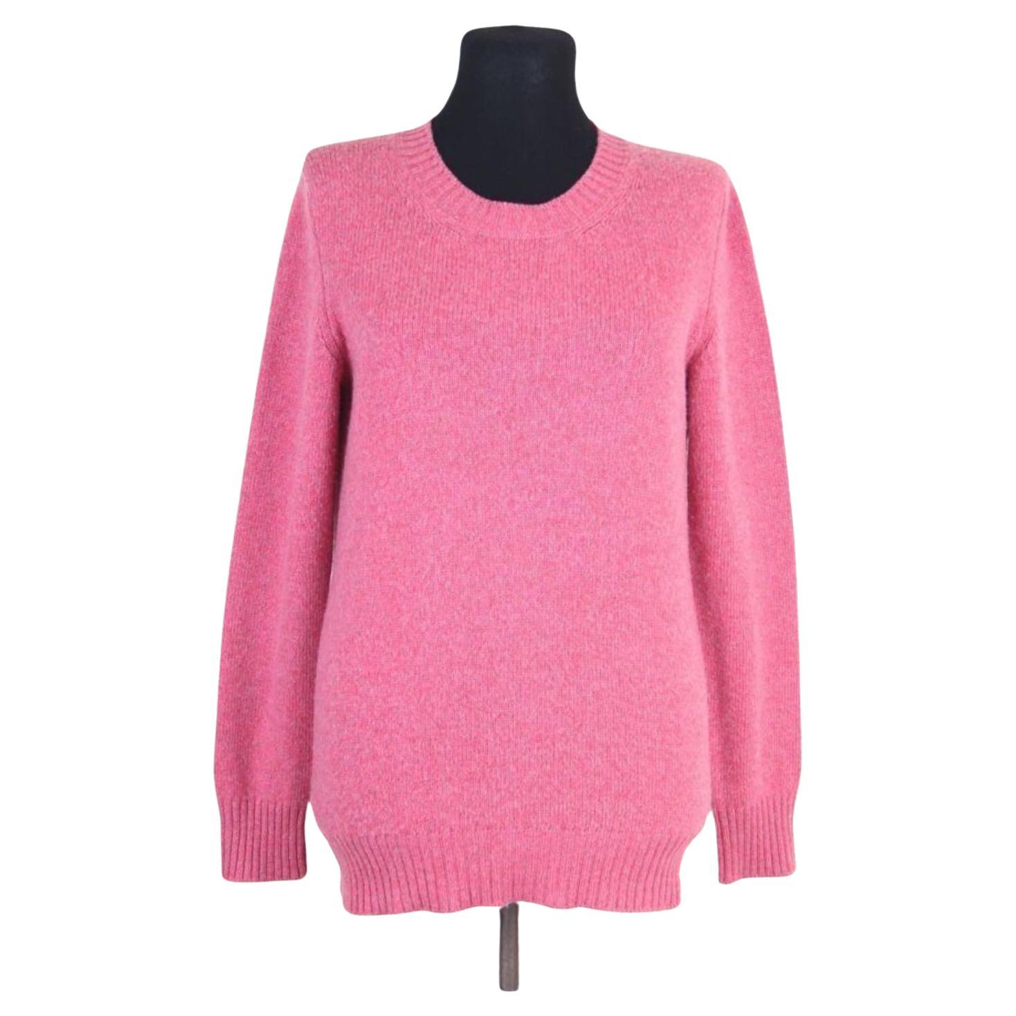 Chanel & Karl Lagerfeld 13P cashmere sweater jumper cardigan pink 2013