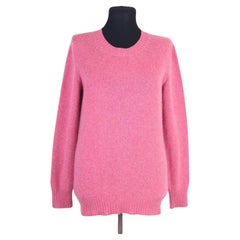 Chanel & Karl Lagerfeld 13P cashmere sweater jumper cardigan pink 2013