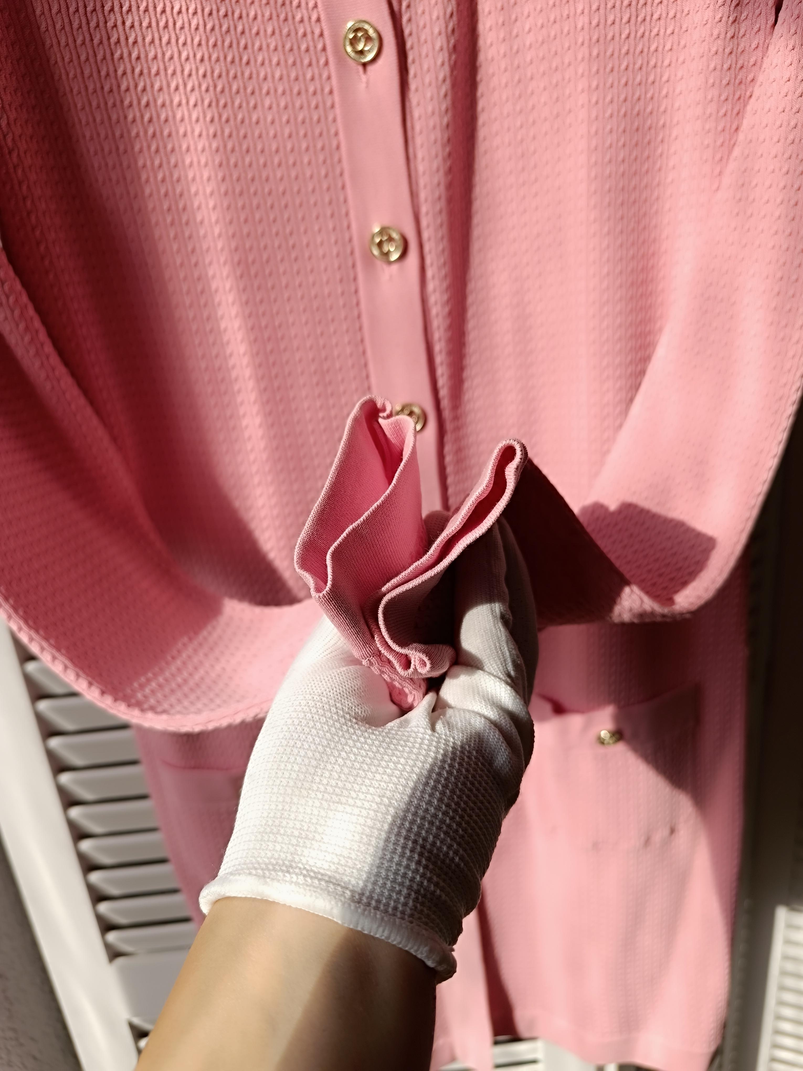 Chanel & Karl Lagerfeld 2011 CC Logo Cotton Silk Dress Pink For Sale 6